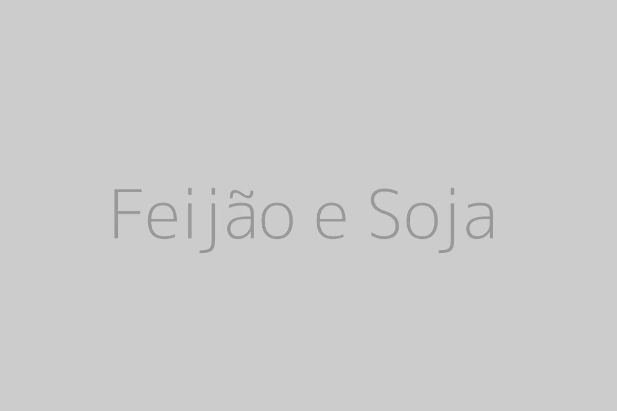 Feijão e Soja